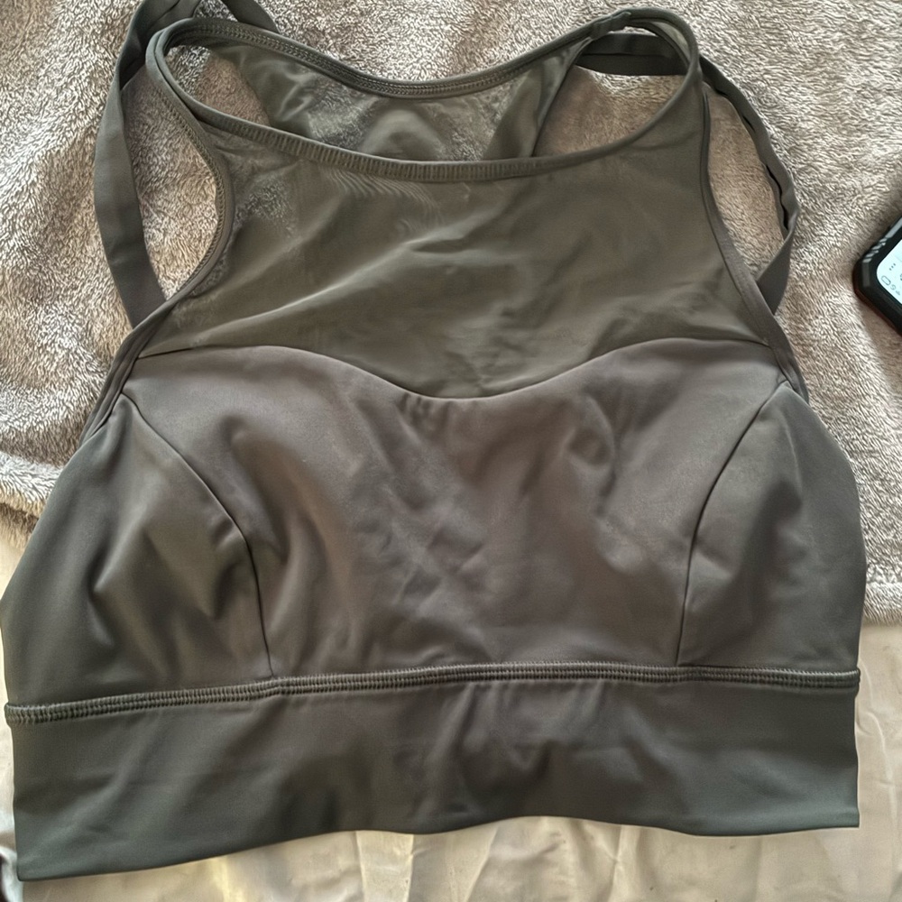 lululemon athletica Charcoal Sports Bra